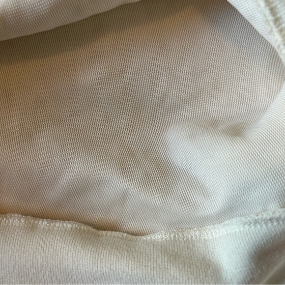 Ann Taylor Cracked Ice Sweatshirt Sweater Winter White. Size Medium. - Picture 12 of 15